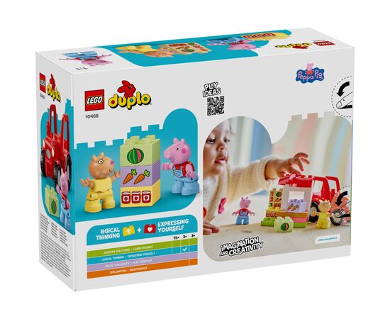 Конструктор LEGO DUPLO Peppa Pig Трактор и рынок (10468), изображение 6