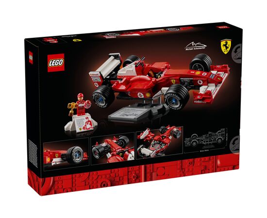 Конструктор LEGO Icons Ferrari F2004 and Michael Schumacher (11375), зображення 11
