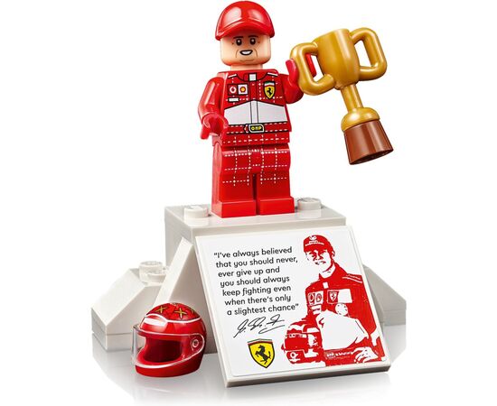 Конструктор LEGO Icons Ferrari F2004 and Michael Schumacher (11375), зображення 6