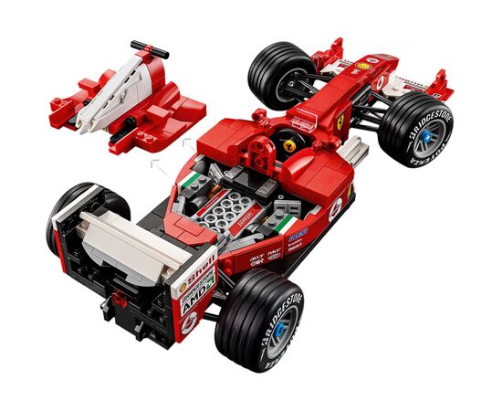 Конструктор LEGO Icons Ferrari F2004 and Michael Schumacher (11375), зображення 7