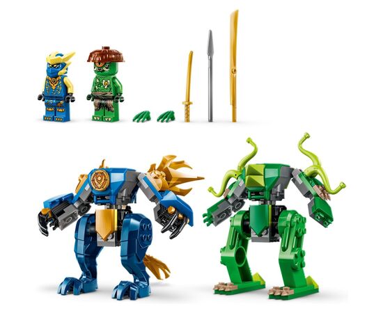 Конструктор LEGO Ninjago Битва работа дракона Джея (71853), изображение 3