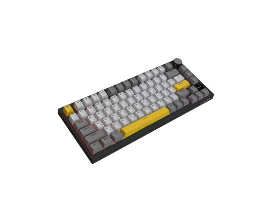 Клавіатура Ajazz AK820 Pro Flying Fish Switch Black RGB USB/Wireless/Bluetooth UA Black (AK820PRO-FF-BGY), зображення 5