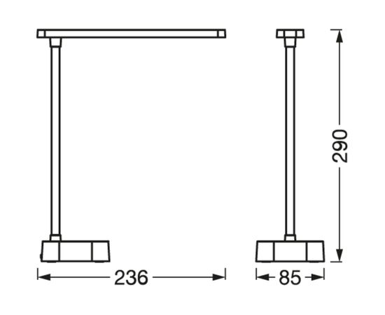 Настольная лампа Osram PANAN F DIM USB WT (4099854507472), изображение 4