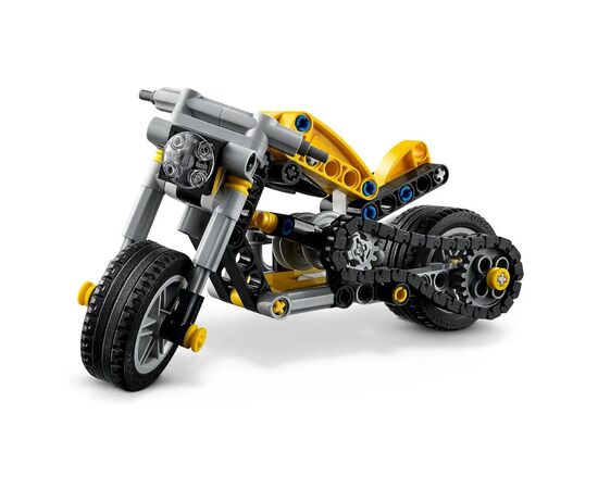 Конструктор LEGO Technic Желтый мотоцикл (42225), изображение 4