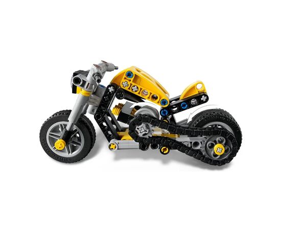 Конструктор LEGO Technic Желтый мотоцикл (42225), изображение 5