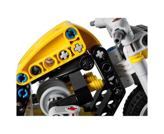 Конструктор LEGO Technic Желтый мотоцикл (42225), изображение 7