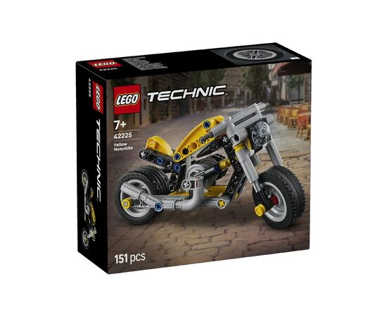 Конструктор LEGO Technic Желтый мотоцикл (42225)