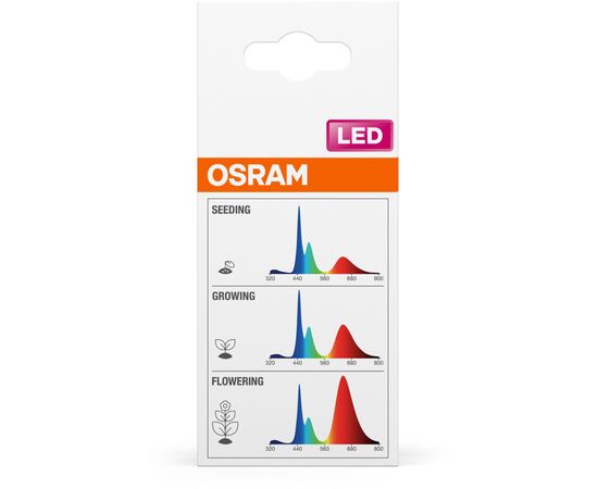 Лампочка Osram LED T80 GROW 20W CL 230V FR E27 (4058075845800), изображение 6