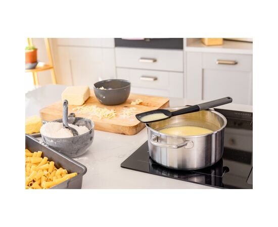 Лопатка кухонная KitchenAid Classic для тіста 30 см сірий (KHA030OHCHGG), изображение 3