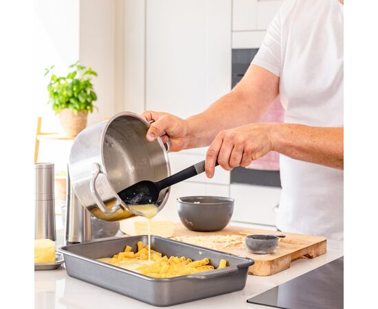 Лопатка кухонная KitchenAid Classic для тіста 30 см сірий (KHA030OHCHGG), изображение 4