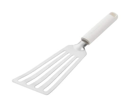 Лопатка кухонна KitchenAid Classic з прорізами 31,5 см білий (KHA024OHPNG), зображення 2