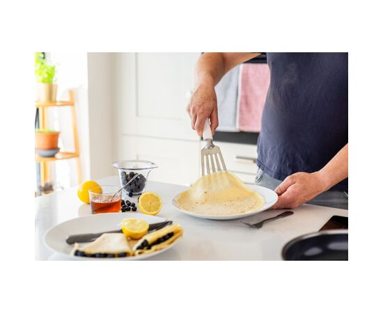 Лопатка кухонна KitchenAid Classic з прорізами 31,5 см білий (KHA024OHPNG), зображення 4