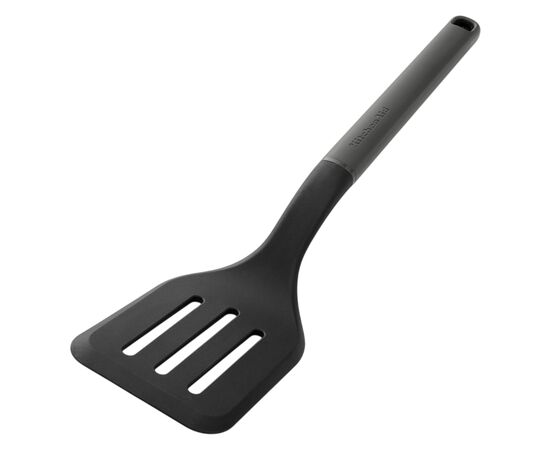 Лопатка кухонная KitchenAid Classic з прорізами 34 см сірий (KHA002OHCHGG), изображение 2
