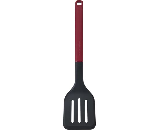 Лопатка кухонная KitchenAid Classic з прорізами 34 см червоний (KHA002OHEREG)