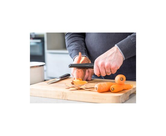 Овощечистка KitchenAid Classic вертикальна 20 см чорний (KHH112OHOBEG), изображение 5