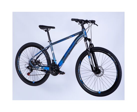 Велосипед Space 27.5" MERCURY DD FR рама-17" AL 2026 сіро-синій (OPS-SP-27.5-078), изображение 2