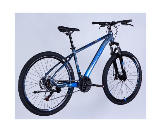 Велосипед Space 27.5" MERCURY DD FR рама-17" AL 2026 сіро-синій (OPS-SP-27.5-078), изображение 3