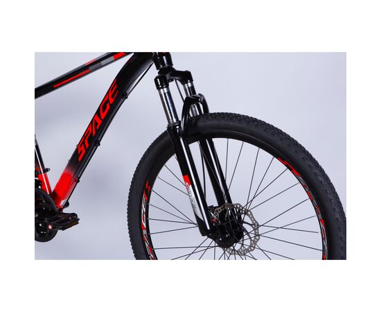 Велосипед Space 27.5" MERCURY DD FR рама-17" AL 2026 чорно-червоний (OPS-SP-27.5-076), изображение 4