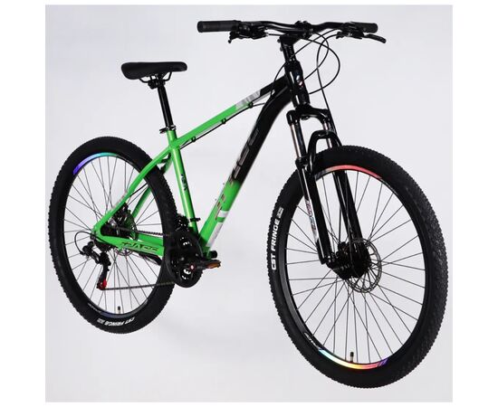 Велосипед Space 27.5" PHAETON DD FR рама-17" AL 2026 зелено-чорний (OPS-SP-27.5-080), изображение 2