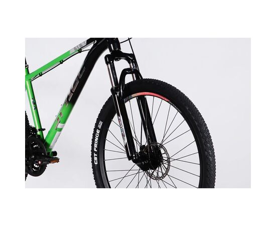 Велосипед Space 27.5" PHAETON DD FR рама-17" AL 2026 зелено-чорний (OPS-SP-27.5-080), изображение 4