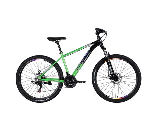 Велосипед Space 27.5" PHAETON DD FR рама-17" AL 2026 зелено-чорний (OPS-SP-27.5-080)