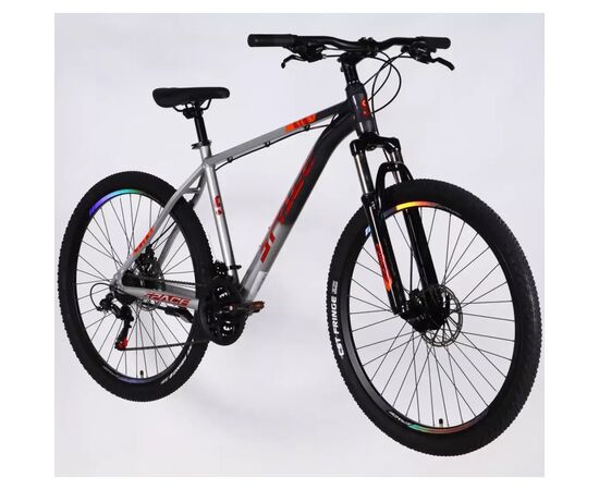 Велосипед Space 27.5" PHAETON DD FR рама-19" AL 2026 сіро-сріблястий (OPS-SP-27.5-088), зображення 2