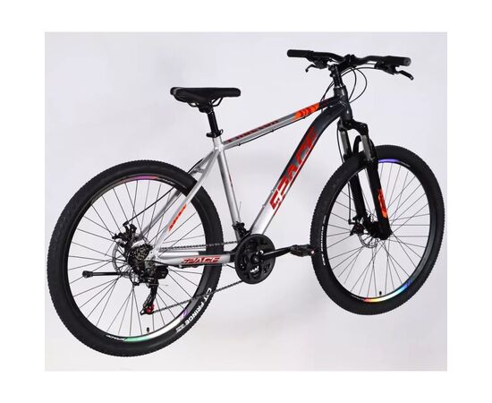 Велосипед Space 27.5" PHAETON DD FR рама-19" AL 2026 сіро-сріблястий (OPS-SP-27.5-088), зображення 3