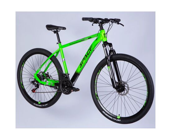 Велосипед Space 29" MERCURY DD FR рама-20" AL 2026 зелено-чорний (OPS-SP-29-176), изображение 2