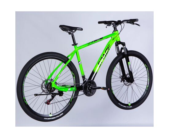 Велосипед Space 29" MERCURY DD FR рама-20" AL 2026 зелено-чорний (OPS-SP-29-176), изображение 3