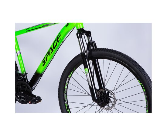 Велосипед Space 29" MERCURY DD FR рама-20" AL 2026 зелено-чорний (OPS-SP-29-176), изображение 4