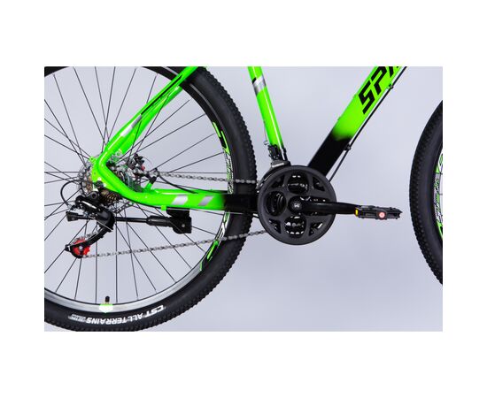 Велосипед Space 29" MERCURY DD FR рама-20" AL 2026 зелено-чорний (OPS-SP-29-176), изображение 5