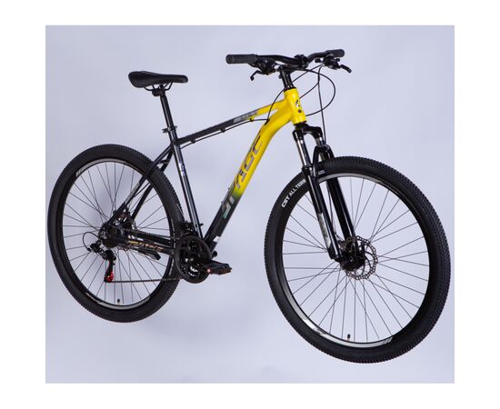 Велосипед Space 29" PHAETON DD FR рама-20" AL 2026 сіро-жовтий (OPS-SP-29-192), изображение 2