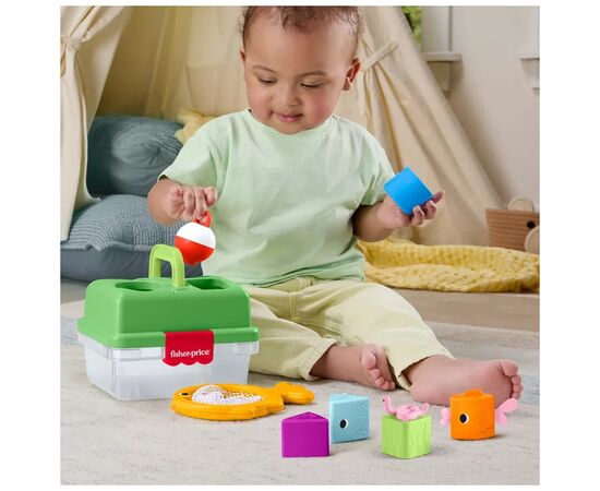 Развивающая игрушка Fisher-Price сортер Маленький рыбак (JLB85), изображение 6