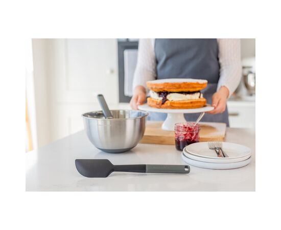 Лопатка кухонна KitchenAid Classic для тіста 30 см сірий (KHA031OHCGG), зображення 3