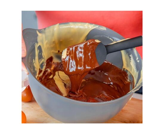 Лопатка кухонна KitchenAid Classic для тіста 30 см чорний (KHH030OHOBE), зображення 4