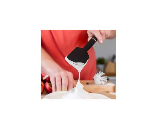 Лопатка кухонная KitchenAid Classic для тіста 30 см чорний (KHH031OHOBE), изображение 2