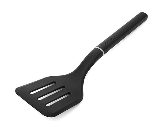 Лопатка кухонная KitchenAid Classic з прорізами 34 см чорний (KHH002OHOBEG), изображение 2