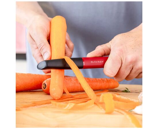 Овощечистка KitchenAid Classic вертикальна 20 см червоний (KHA112OHEREG), изображение 8