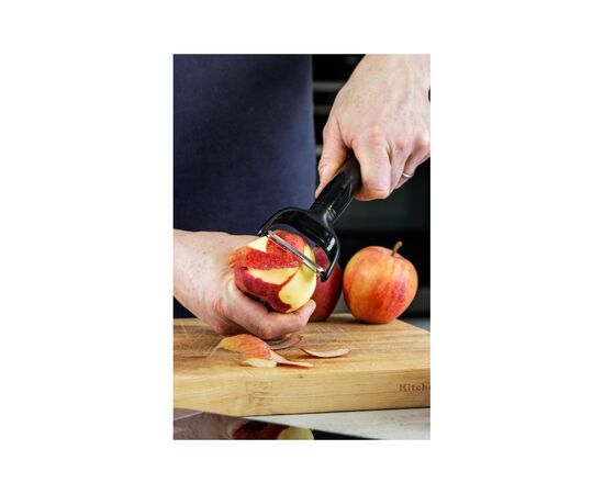 Овощечистка KitchenAid Classic горизонтальна 17,5 см чорний (KHH145OHOBEG), изображение 4