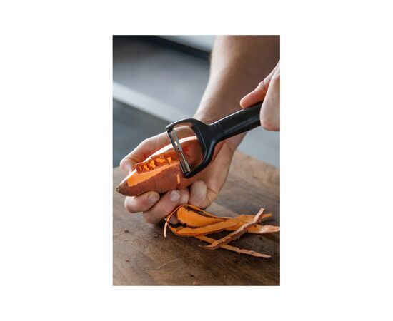 Овощечистка KitchenAid Classic горизонтальна 17,5 см чорний (KHH145OHOBEG), изображение 5