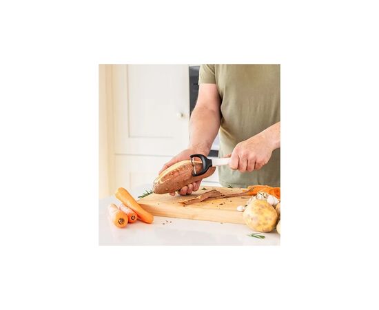 Овощечистка KitchenAid Classic горизонтальна 18 см білий (KHA145OHPNG), изображение 3