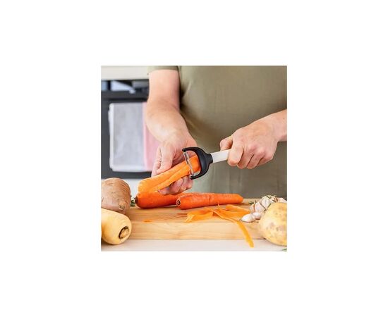 Овощечистка KitchenAid Classic горизонтальна 18 см білий (KHA145OHPNG), изображение 4