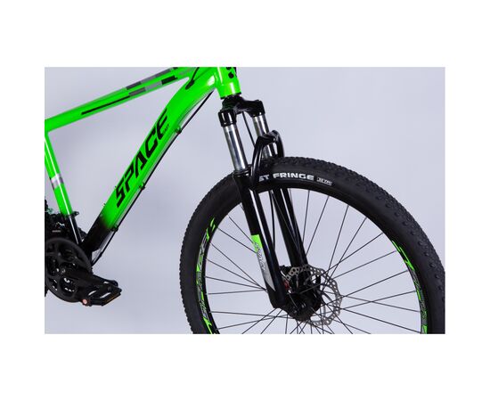 Велосипед Space 27.5" MERCURY DD FR рама-17" AL 2026 зелено-чорний (OPS-SP-27.5-074), изображение 4