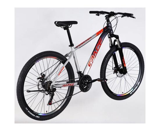 Велосипед Space 27.5" PHAETON DD FR рама-17" AL 2026 сіро-сріблястий (OPS-SP-27.5-082), изображение 3