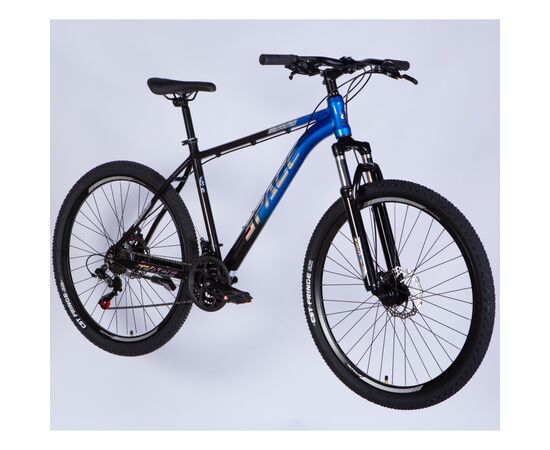 Велосипед Space 27.5" PHAETON DD FR рама-19" AL 2026 чорно-синій (OPS-SP-27.5-087), изображение 2