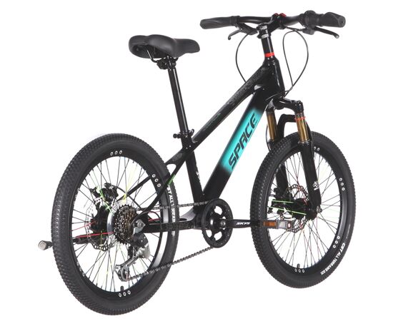 Велосипед Space 20" KID ALIOTH DD FR рама-11" MG 2025 чорний (OPS-SK-20-019), изображение 3