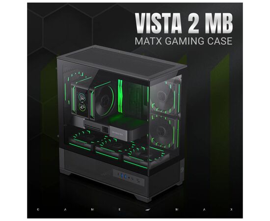 Корпус для ПК Gamemax VISTA 2 MB, зображення 2