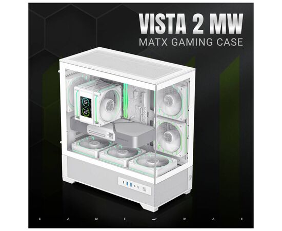 Корпус для ПК Gamemax VISTA 2 MW, зображення 2