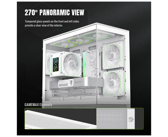 Корпус для ПК Gamemax VISTA 2 MW, зображення 3