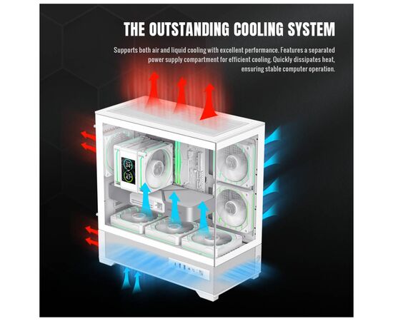 Корпус для ПК Gamemax VISTA 2 MW, зображення 4